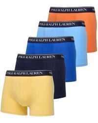 Polo Ralph Lauren - Logo-Waistband Boxers (Pack Of Five) - Lyst