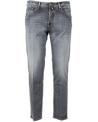 Jacob Cohen - Cropped Slim Jeans - Lyst