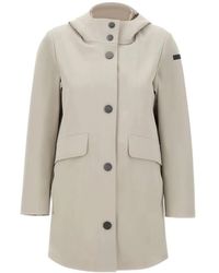 Rrd - Parka Surflex A Media Pierna Con Capucha - Lyst