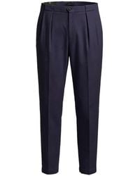 Briglia 1949 - Pleated Tapered-Leg Trousers - Lyst
