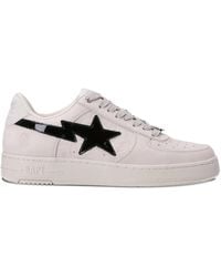 A Bathing Ape - Sta Logo-Patch Sneakers - Lyst