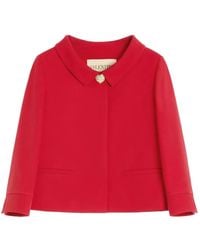 Valentino Garavani - Crepe Couture Jacket - Lyst