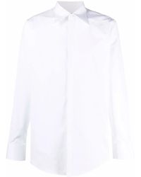 DSquared² - Pointed-Collar Cotton Shirt - Lyst