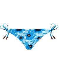 Vilebrequin - Poppies Side-Tie Bikini Bottom - Lyst