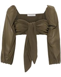 Philosophy Di Lorenzo Serafini - ドレープディテール トップ - Lyst
