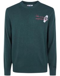 MC2 Saint Barth - Heron Embroidered Wool Sweater - Lyst
