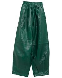 Frankie Shop - Pantalon En Cuir À Coupe Ample - Lyst