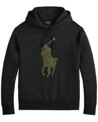 Polo Ralph Lauren - Hoodie Big Pony En Maille - Lyst