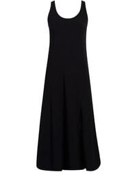 Another Tomorrow - Seamed Tank Midi Dress - Lyst
