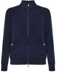 Eleventy - Jacke mit gerippten Einsätzen - Lyst