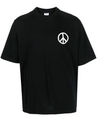 Marcelo Burlon - Peace-logo Short-sleeve T-shirt - Lyst