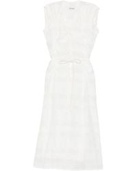 Low Classic - Tie-Waist Midi Dress - Lyst
