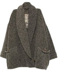 Ziggy Chen - Strukturierter Mantel Mit Schalkragen - Lyst