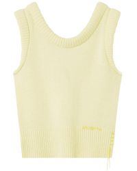 Axel Arigato - Marla Ribbed Sleeveless Vest - Lyst