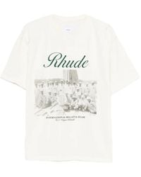 Rhude - Script Tee - Lyst
