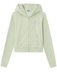 Sporty & Rich - Juicy Crystal-Embellished Hoodie - Lyst