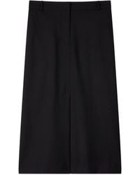 Paul Smith - Belted A-Line Skirt - Lyst