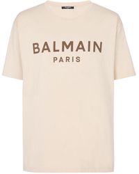 Balmain - T-shirt With Print - Lyst