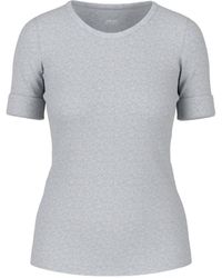 Marc Cain - Rolled-Sleeve T-Shirt - Lyst