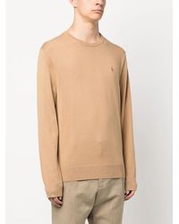 Polo Ralph Lauren - Relaxed Fit Crew Neck Cotton Sweater - Lyst