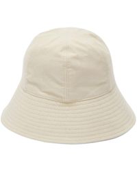 Jil Sander - Wide-brim Cotton Bucket Hat - Lyst