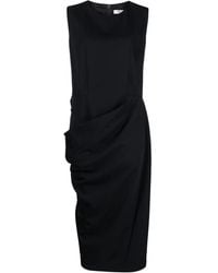 Comme des Garçons - Midikleid Mit Rundem Ausschnitt - Lyst