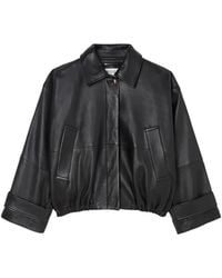 Rohe - Leather Blouson Jacket - Lyst