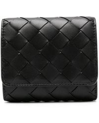 Bottega Veneta - Intrecciato Tri-fold Wallet - Women's - Calf Leather - Lyst