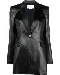 Genny - Tailored One-button Jacket - Lyst