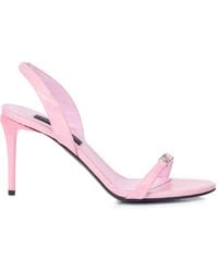 Philipp Plein - Sandales À Logo Et Imprimé Peau De Croco - Lyst