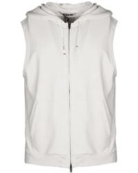 KIRED - Hooded Sleeveless Gilet - Lyst