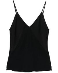 forte_forte - V-Neck Straps Tank Top - Lyst