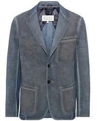 Maison Margiela - Double-Dyed Single-Breasted Blazer - Lyst