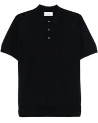 Lardini - Fine-Knit Polo Shirt - Lyst