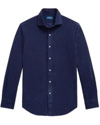 Polo Ralph Lauren - Custom Fit Stretch Corduroy Shirt - Lyst