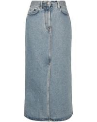 Loulou de Saison - ハイライズ デニムスカート - Lyst