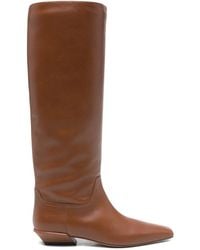 Paris Texas - Bettina Square-Toe Boots - Lyst