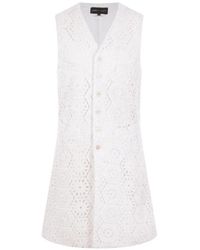 Comme des Garçons - Crochet-Knit Jute Dress - Lyst