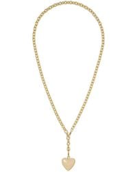 Roxanne Assoulin - The Mini Puffy Heart Necklace - Lyst