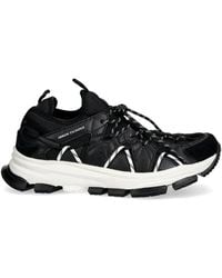 ARMANI EXCHANGE - Quilted Lace-Up Sneakers - Lyst