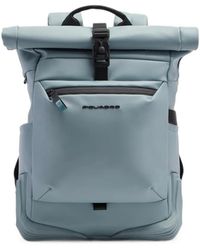 Piquadro - Sac À Dos Imperméable À Dessus Roulé - Lyst