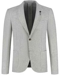 Lardini - Blazer Con Botones - Lyst