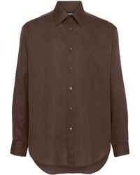 Tom Ford - Pointed-collar Silk Shirt - Lyst
