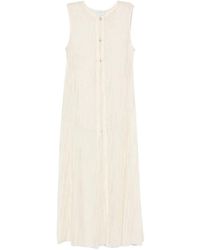 forte_forte - Buttoned Sleeveless Coat - Lyst