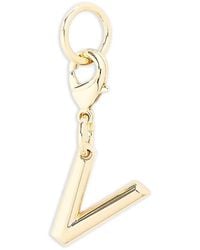 Lancel - Letter-Charm Keyring - Lyst