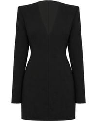 Wardrobe NYC - V-Neck Mini Dress - Lyst