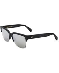 Rag & Bone - Matte-Finish Square-Frame Sunglasses - Lyst