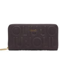 Liu Jo - Large Wallet With Logo - Lyst