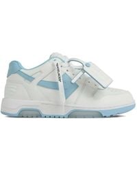 Off-White c/o Virgil Abloh - Rounded Toe Low-Top Sneakers With Iconic Details And Accents - Lyst