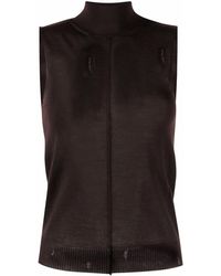 Amiri - Top Mit Stehkragen - Lyst